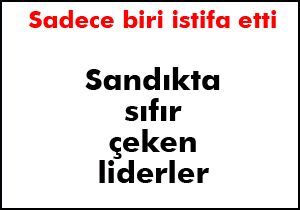 11 siyasi parti yüzde 1'in altında kaldı